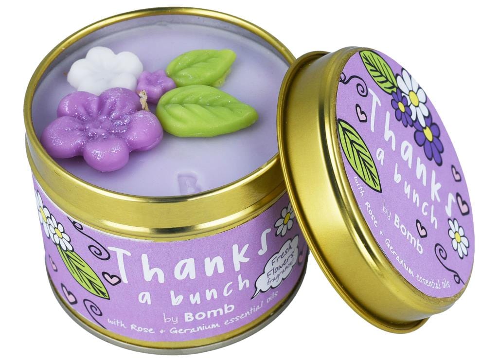 Thanks A Bunch Scented Tinned Candle