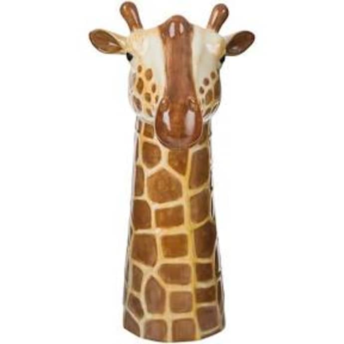 Giraffe Tall Ceramic Vase