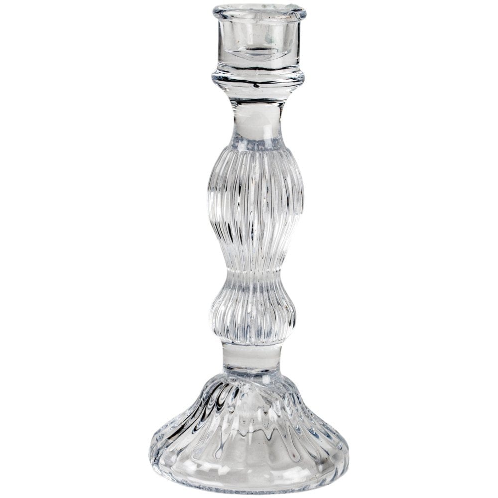 Bella Glass Candlestick
