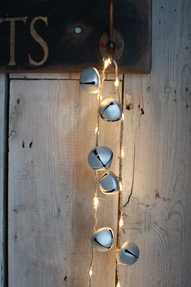 Sleigh Bells LEDLight Chain, Battery Powered