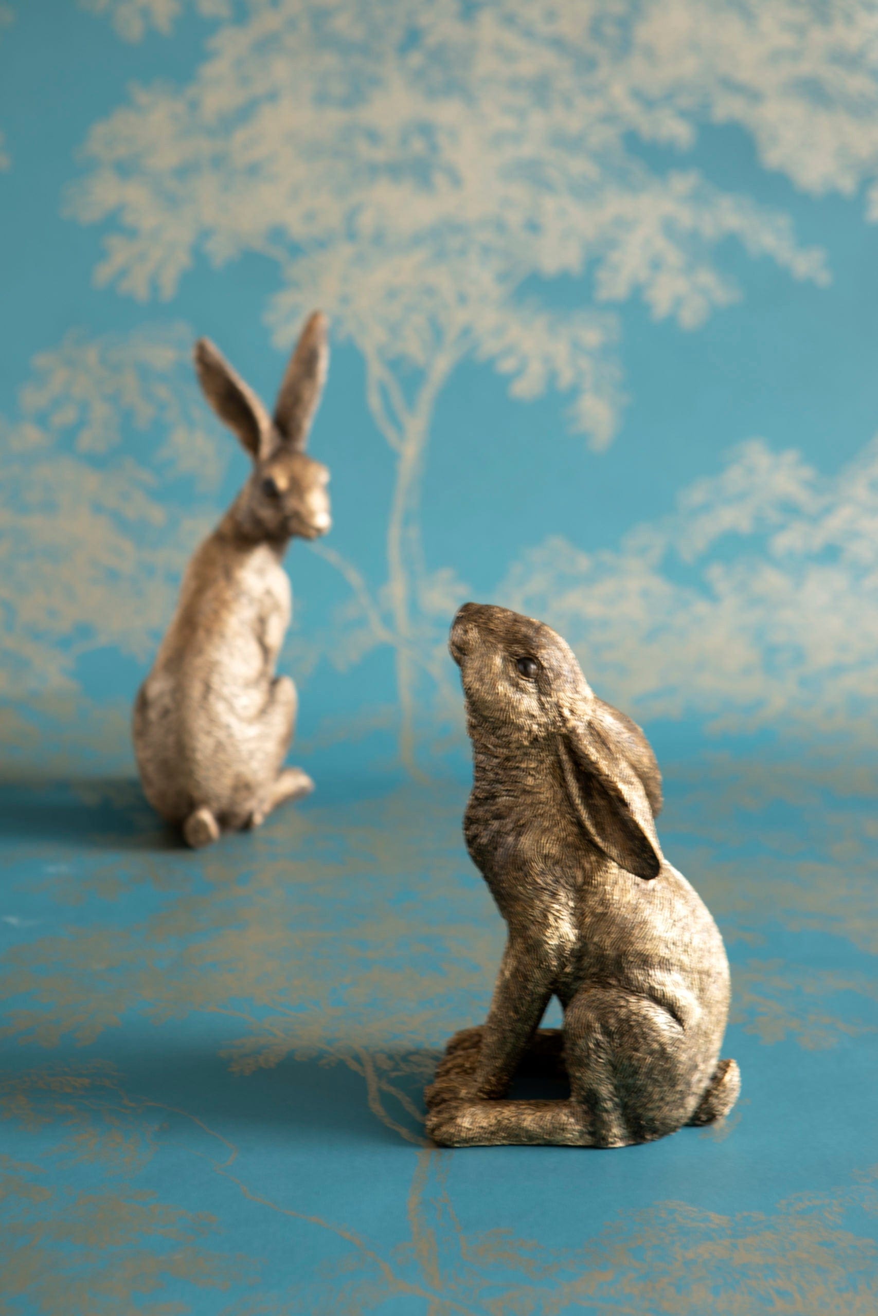 Moon Gazing Hare Ornament