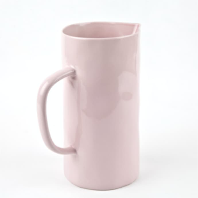 Pale Pink Small Ceramic Jug
