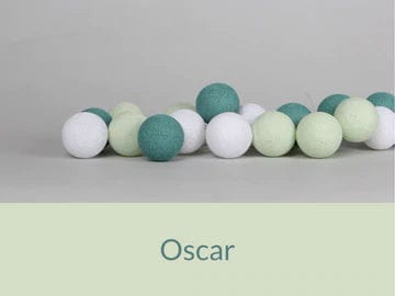 Oscar 35 Ball LED Light Chain, USB Connecter