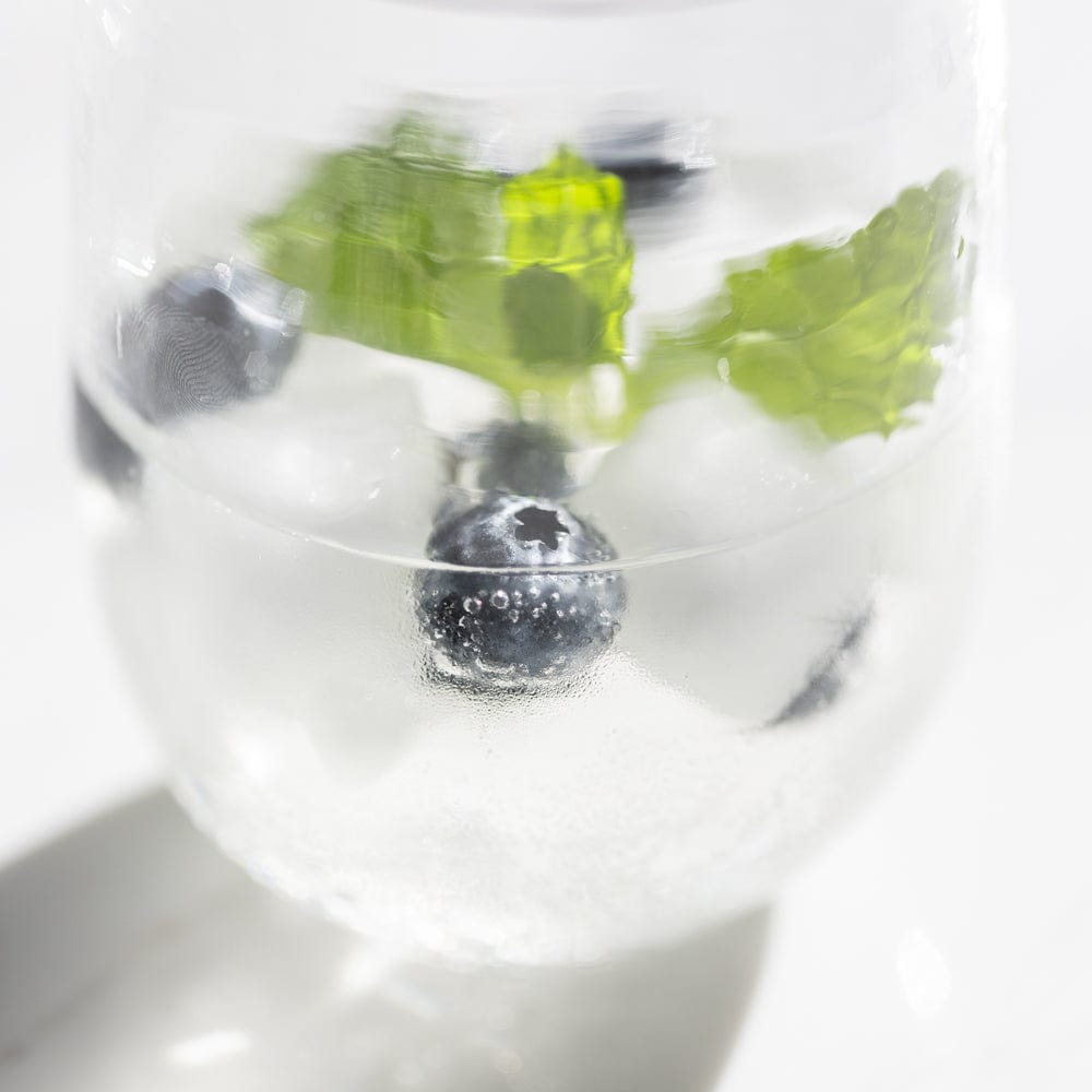 Hammered Glass Short Tumbler