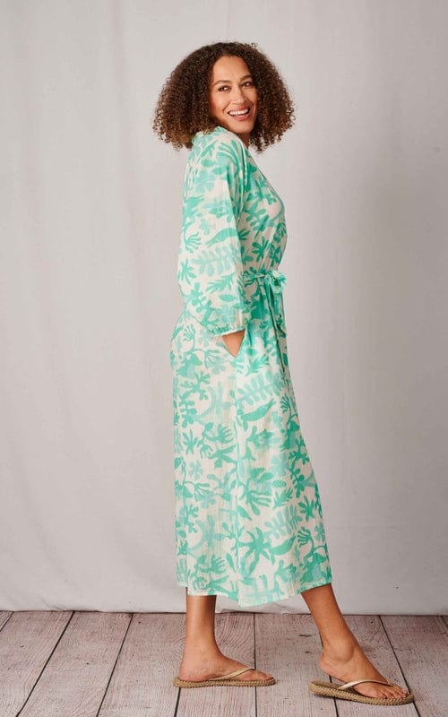 Gili Cotton Dress, Mint