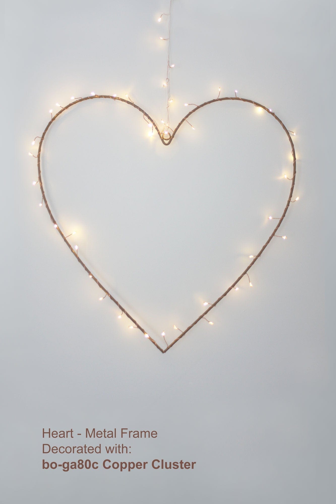 Copper Heart Frame