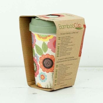 Flower Power Bamboo Go Cup
