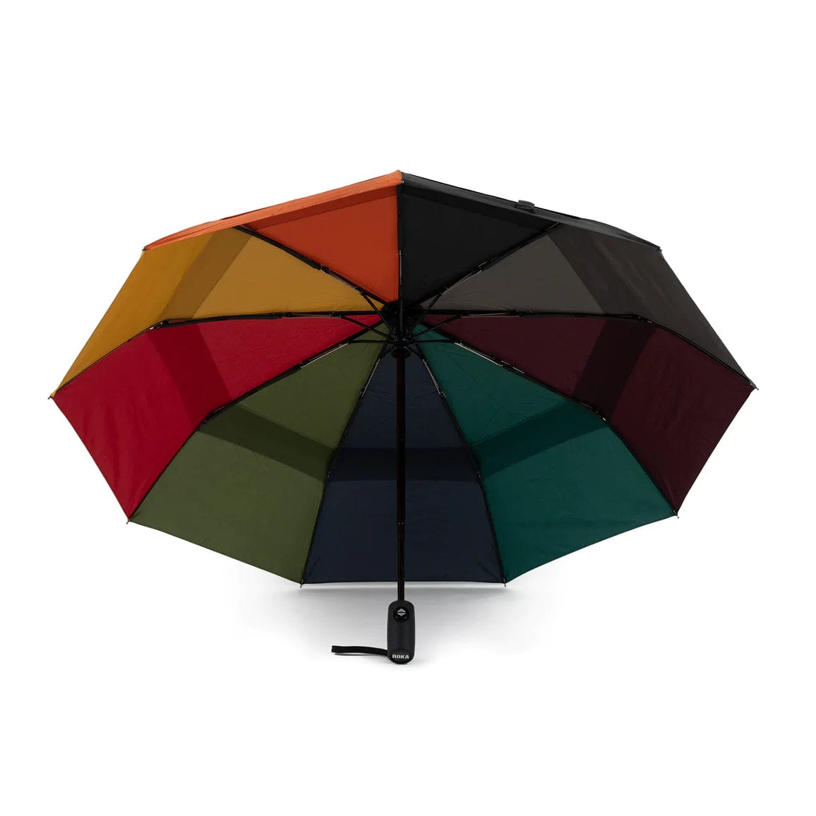 Waterloo Sustainable Nylon Umbrella Rainbow
