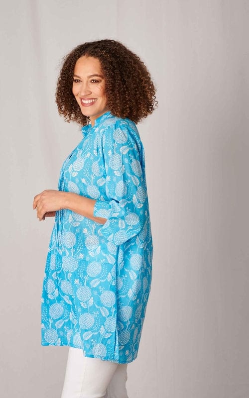 Jakarta Print Indian Cotton Tunic