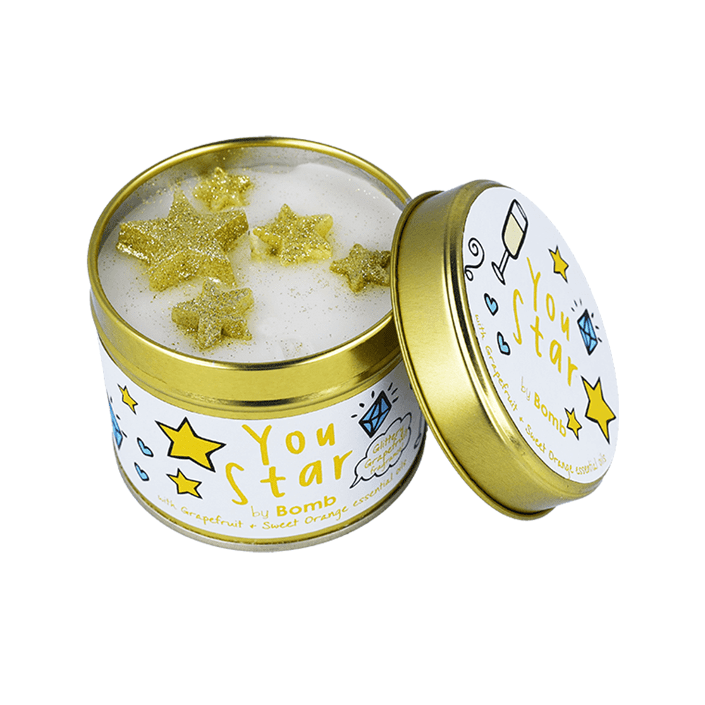 You Star Fancy Scented Tinned Candle