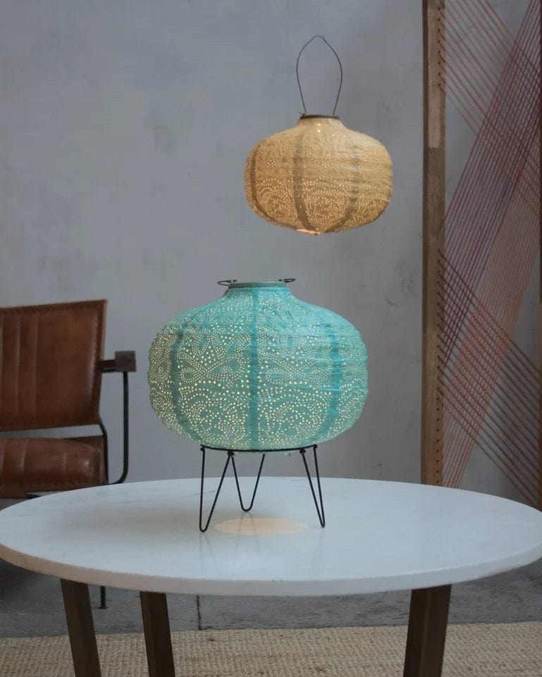 Solar Pumpkin Lantern
