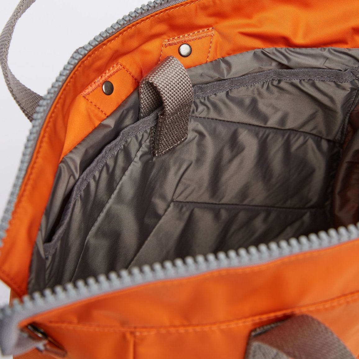 Burnt Orange Roka Bantry B Sustainable Nylon Rucksack