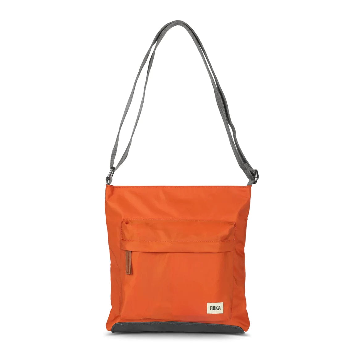 Roka Kennington B Sustainable Crossbody Bag Burnt Orange