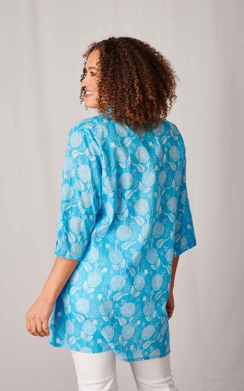 Jakarta Print Indian Cotton Tunic