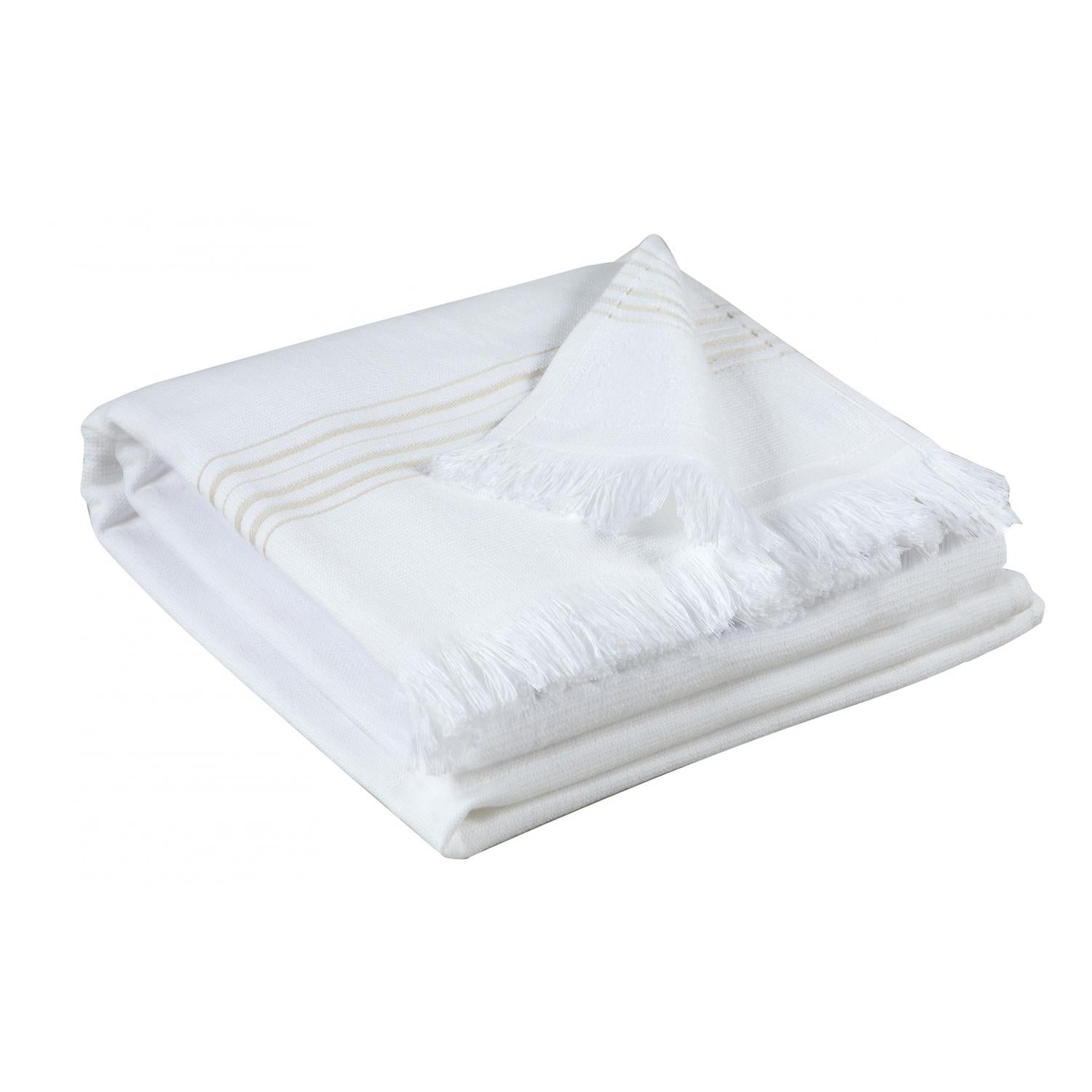 Cancun Luxury Hammam Towel 90x 180, Snow