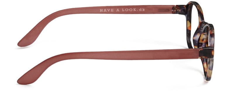 Circle Tortoise/Rose Reading Glasses by Have A Look