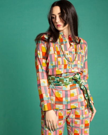 Mia Cotton Tunic, Aberdeen Orange