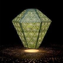 Solar Diamond Lantern
