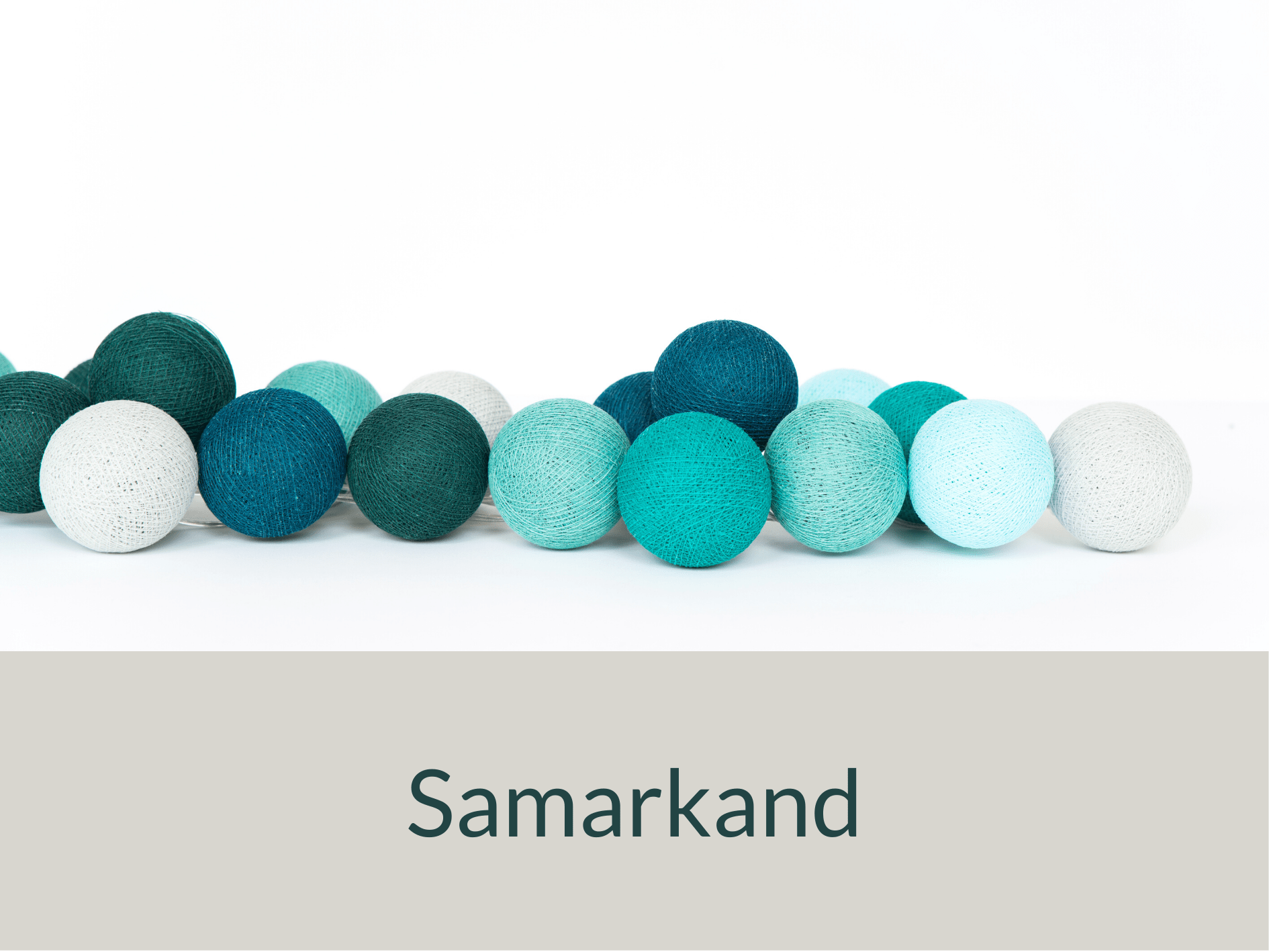 Samarkand 35 Ball LED Light Chain, USB Connecter