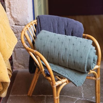 Ming Cotton Quilted Bed Cover 180 x 260cm