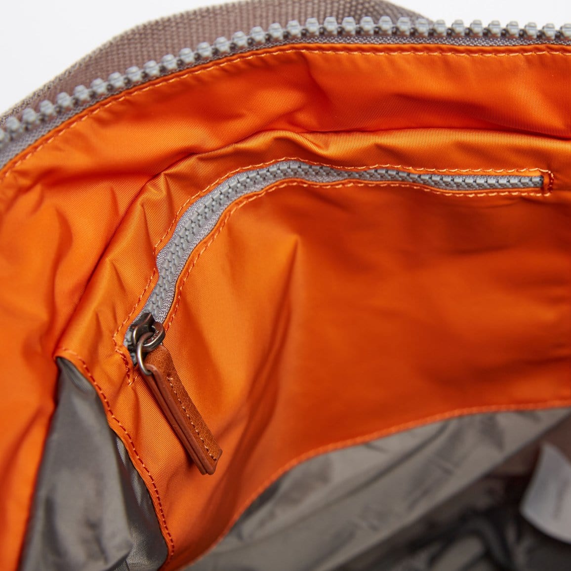 Burnt Orange Roka Bantry B Sustainable Nylon Rucksack