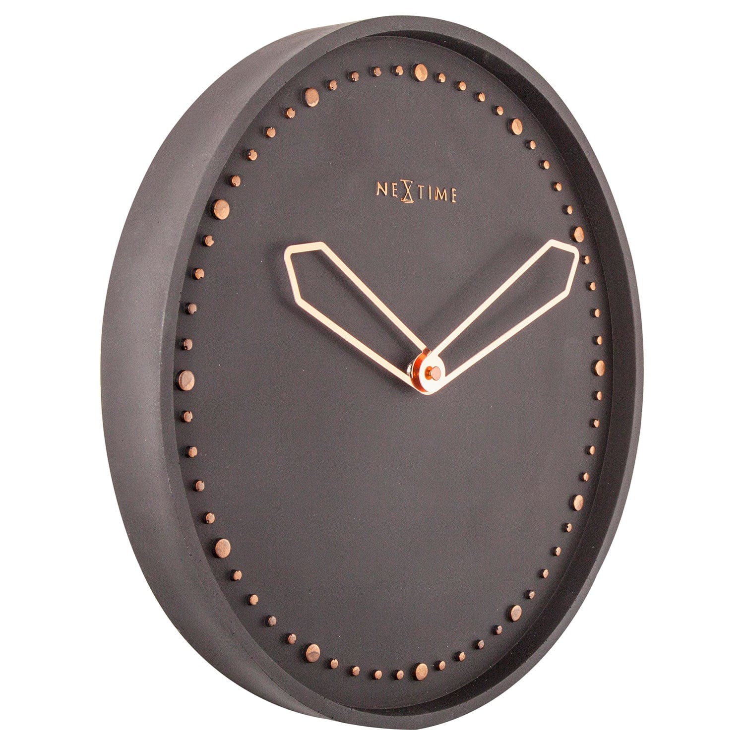 CROSS WALL CLOCK, BLACK