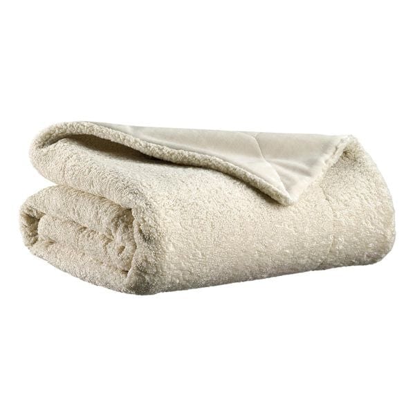 Barry Faux Sheepskin Luxury Bed Throw by Vivaraise