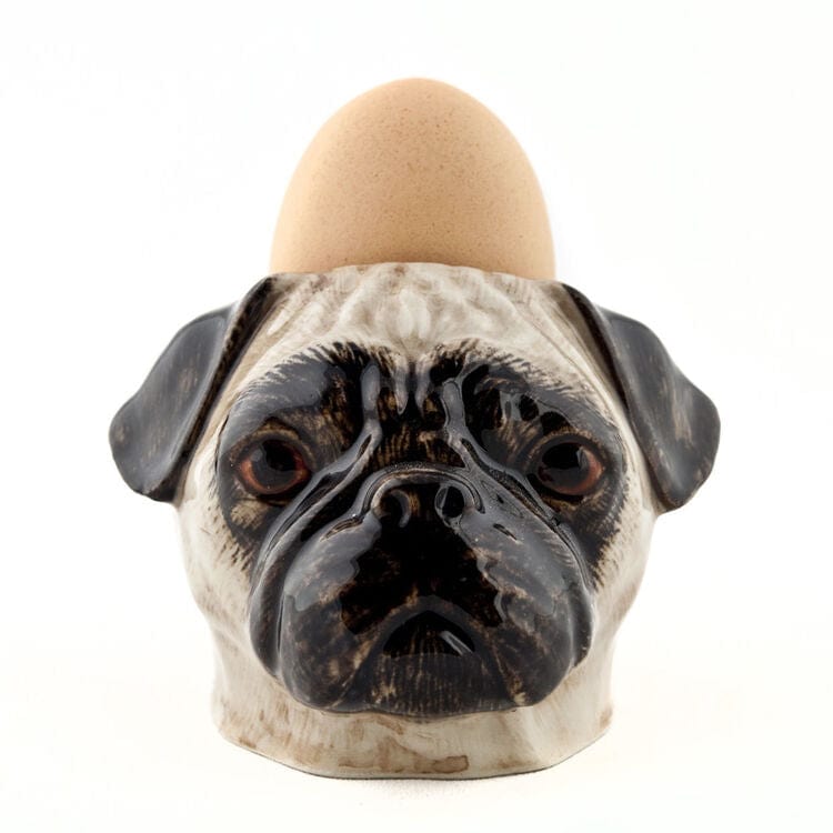 Fawn Pug Face Egg Cup