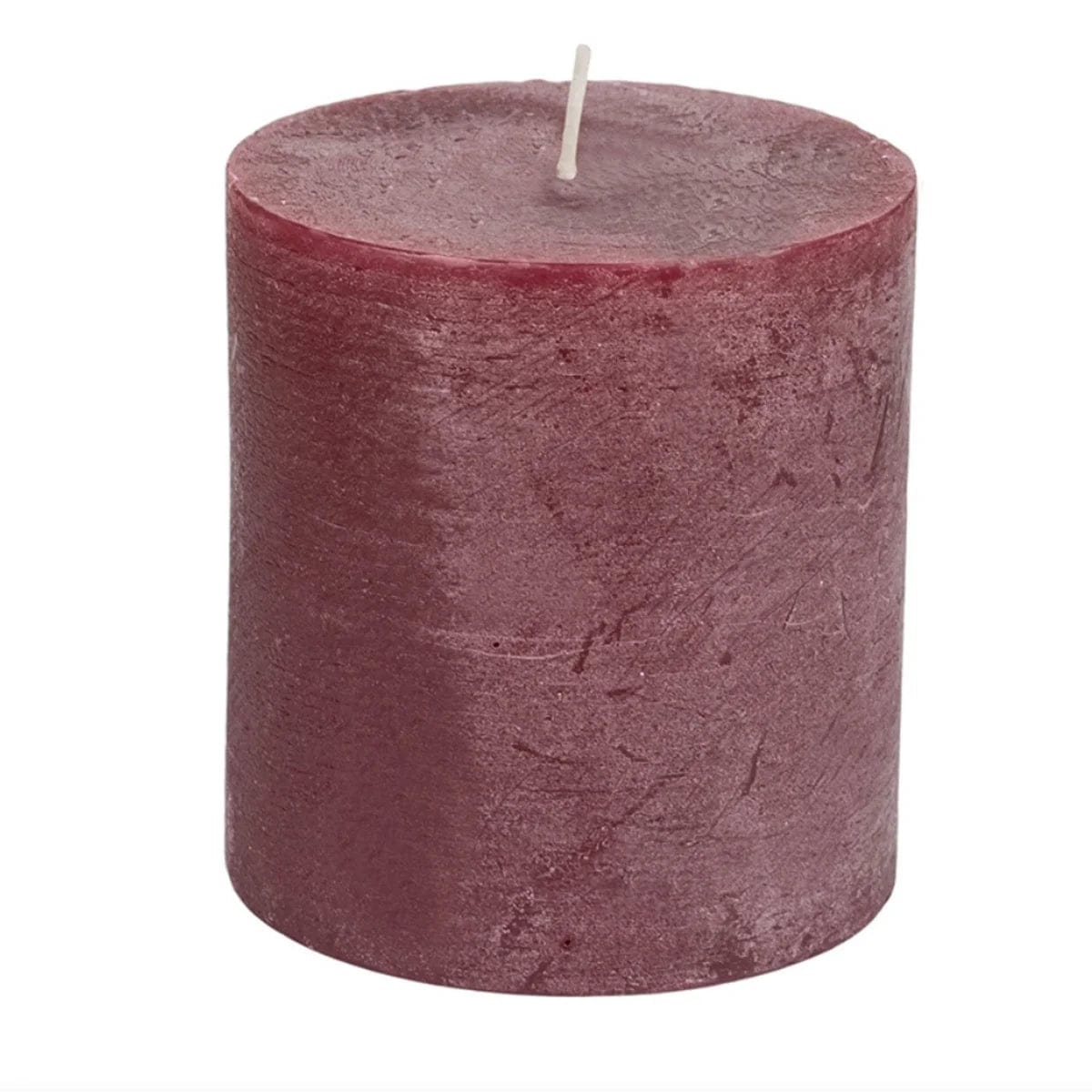 Rustic Pillar Candle 100x100mm