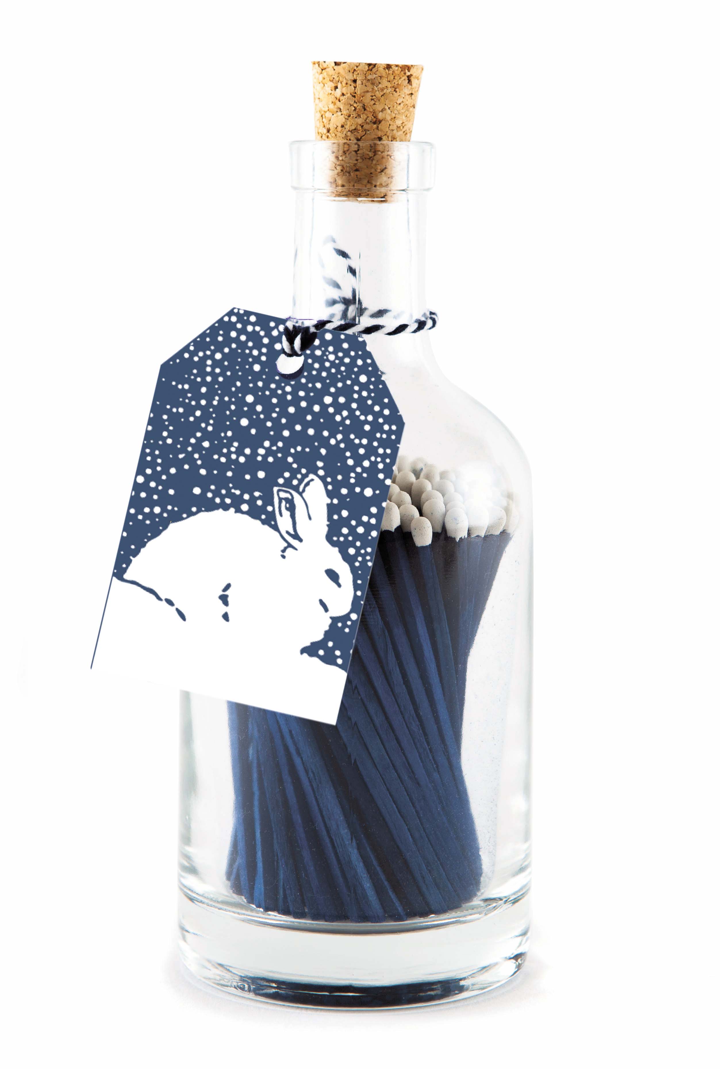 Luxury Match Bottle, Snow Rabbit