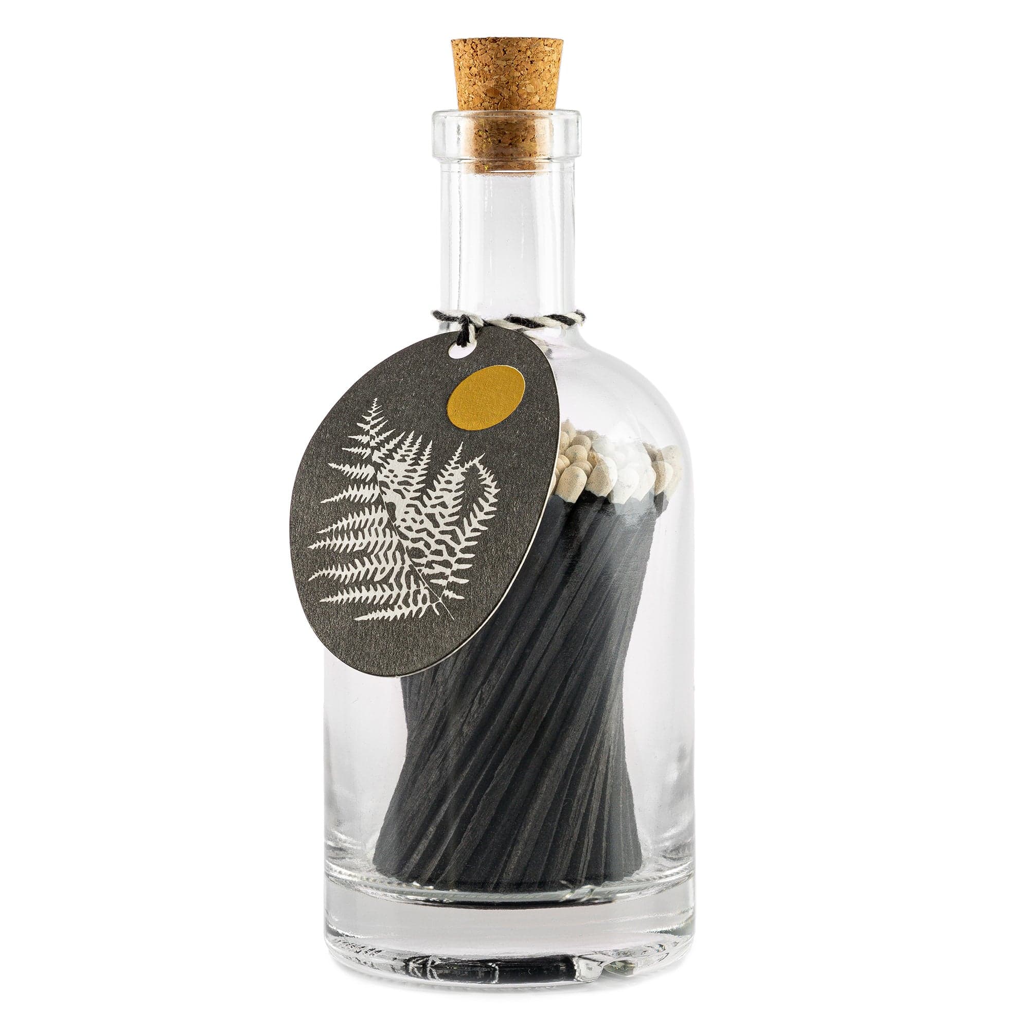 Luxury Match Bottle, Black Fern
