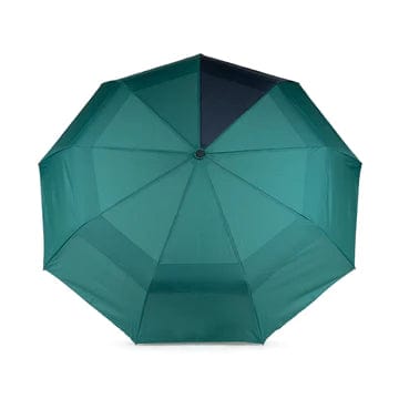 Waterloo Sustainable Nylon Umbrella Teal With Midnight