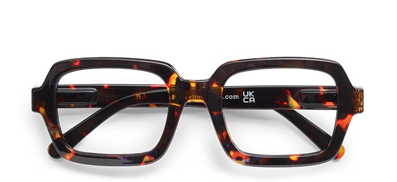 Square Tortoise Bio Reading Glasses by Have A Look