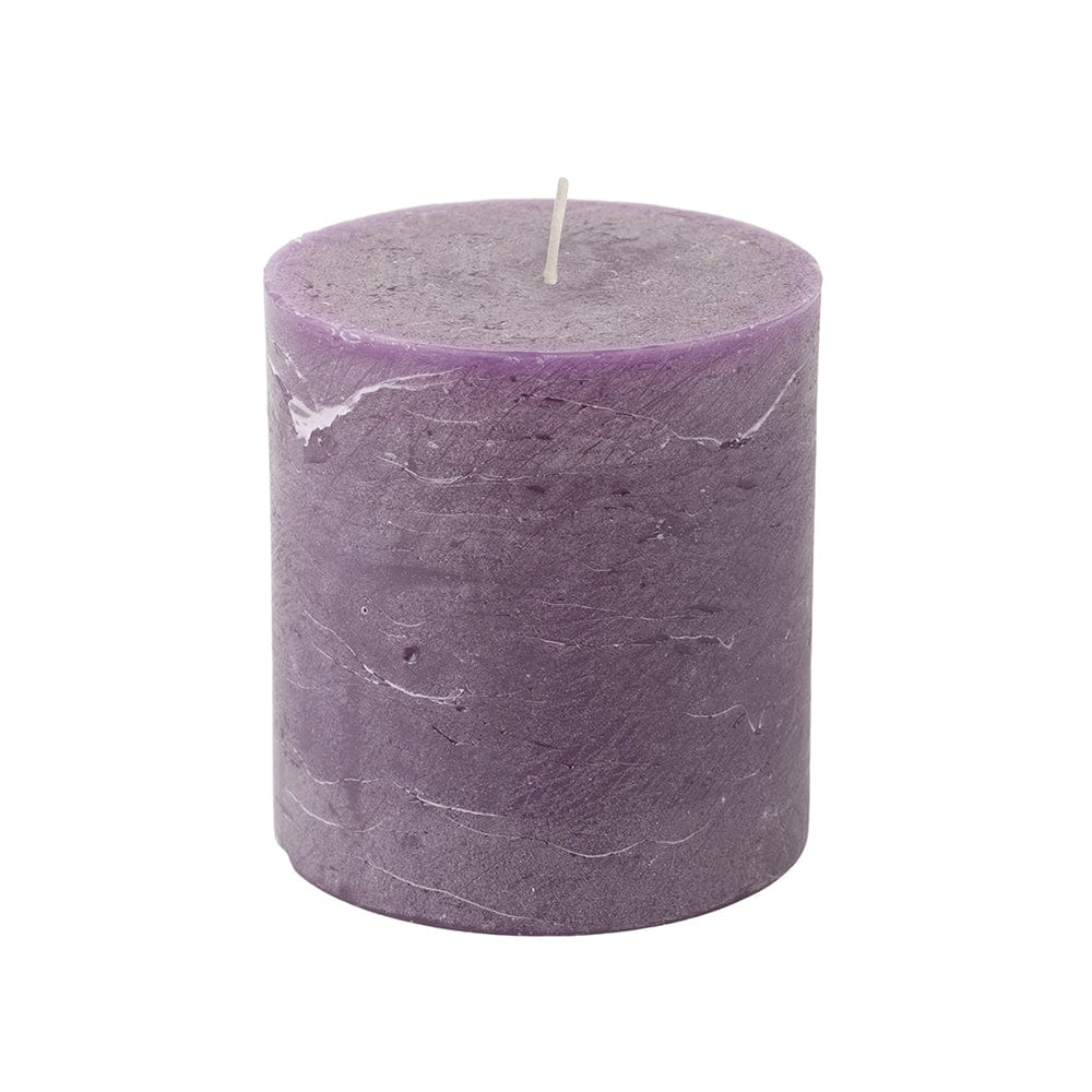 Rustic Pillar Candle 100x100mm