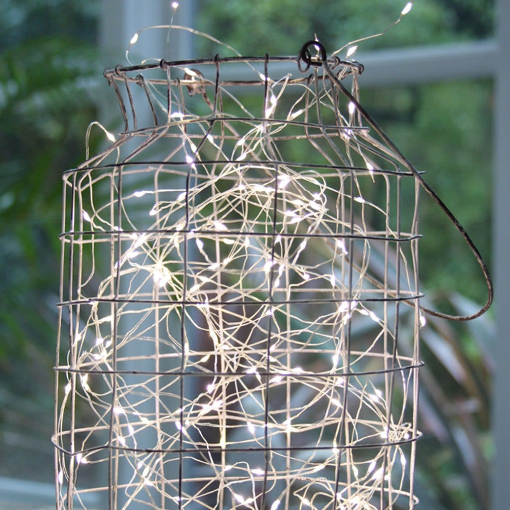 Cascade Silver LED Light Strands, Mains Powered