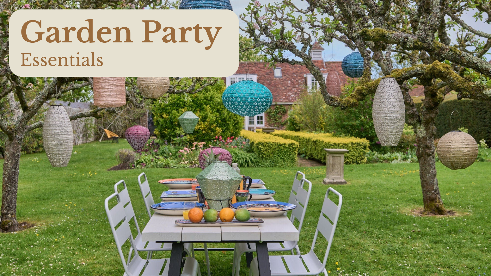 Garden Party Essentials: Elevate Your Outdoor Gatherings