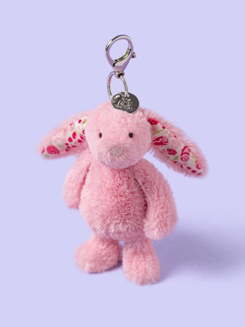 Jellycat Blushkin Blossom Bunny Bag Charm