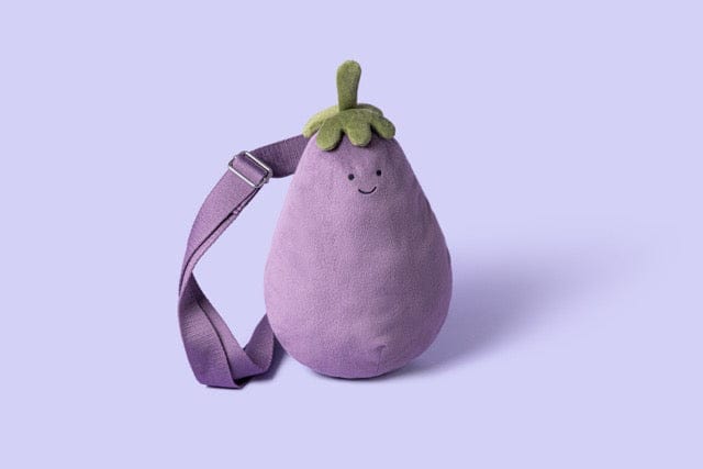 Jellycat Amuseables Aubergine Bum Bag