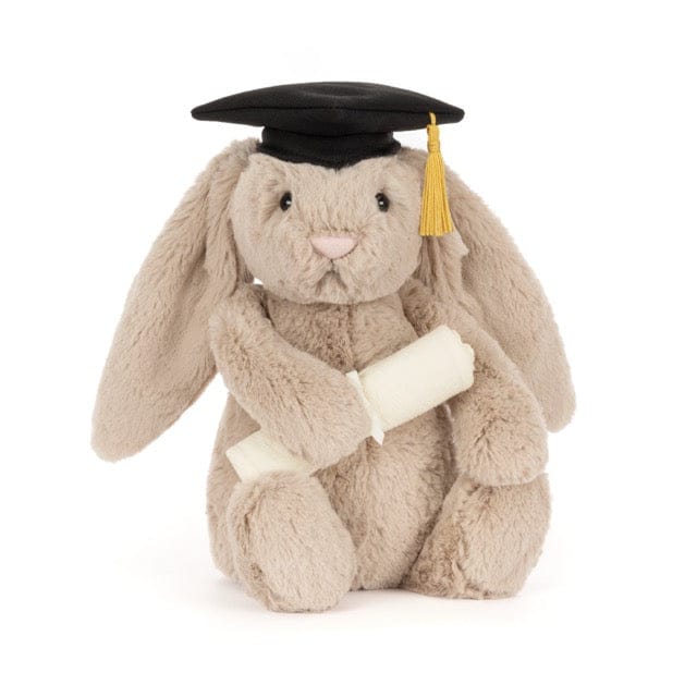 Jellycat Bashful Bunny Graduation Outfit Toot Garook jellycat-bashful-bunny-graduation-outfit-toot-garook