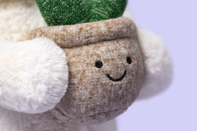 Jellycat Cream Bunny With Plant