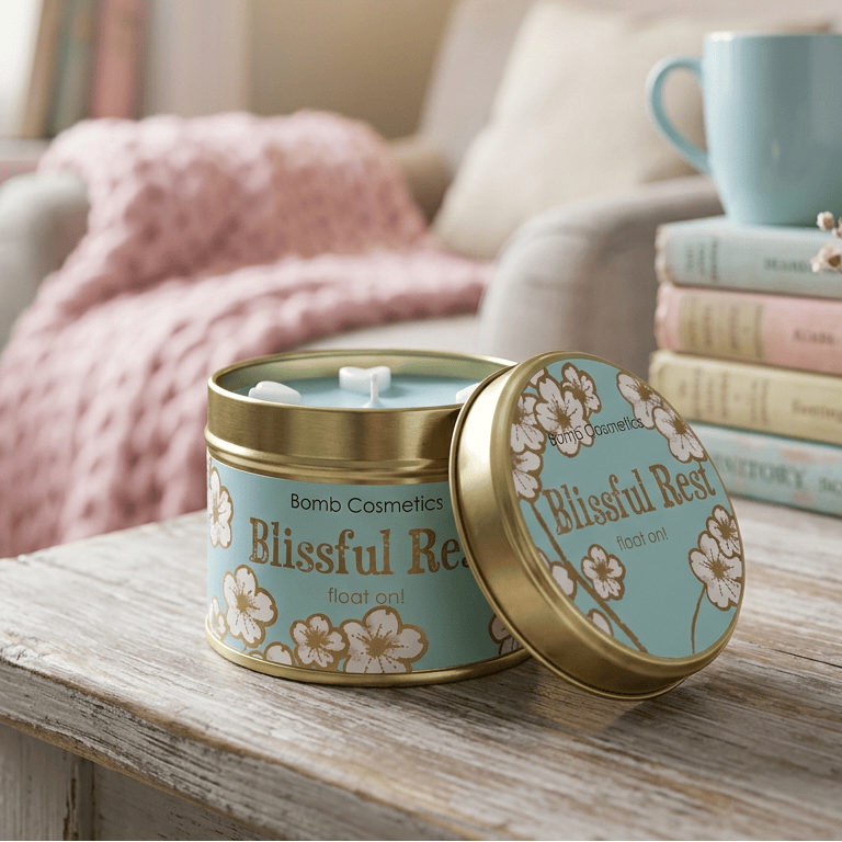 Blissful Rest Scented Tinned Candle