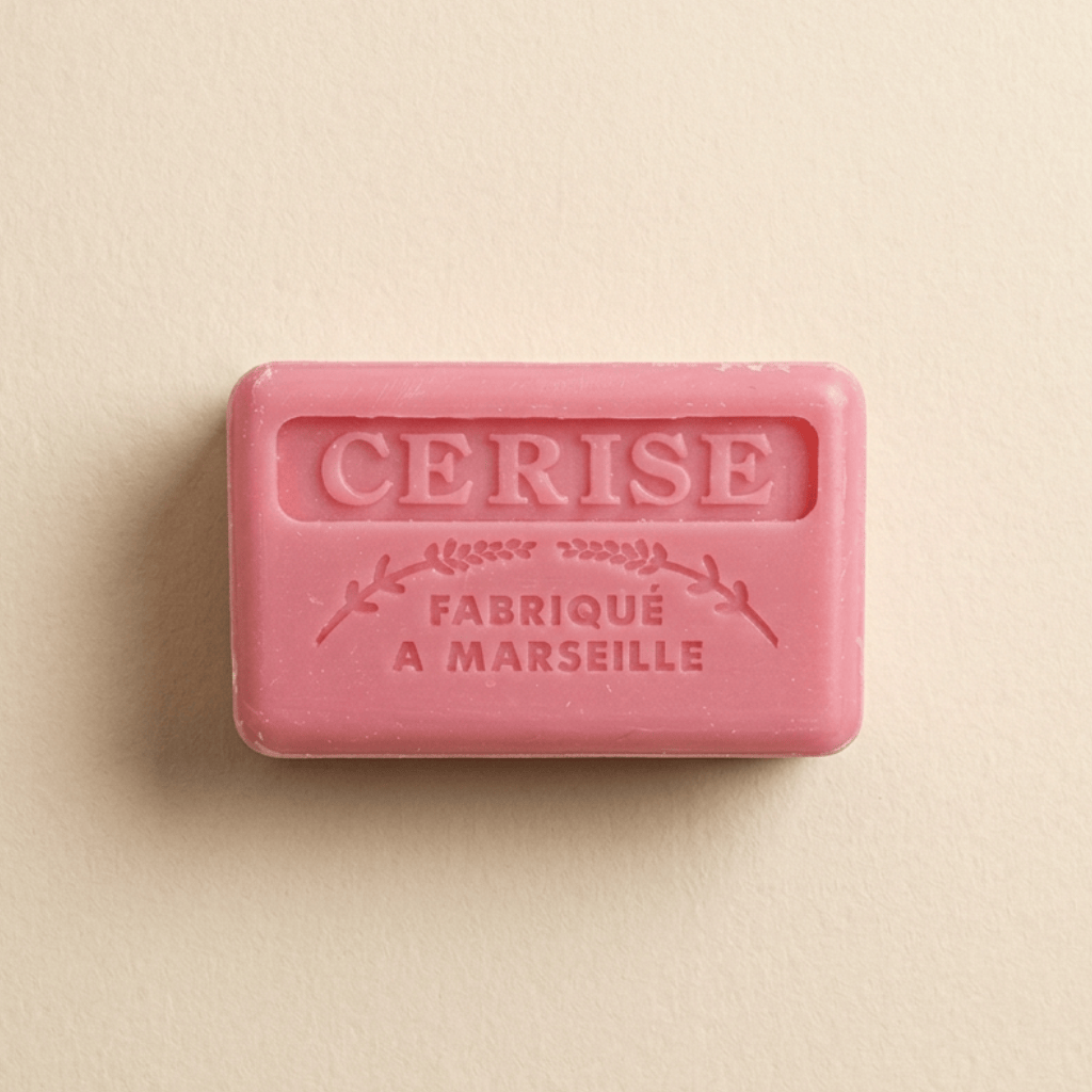 Cherry French_Soap Sumptuous Triple Milled Marseille