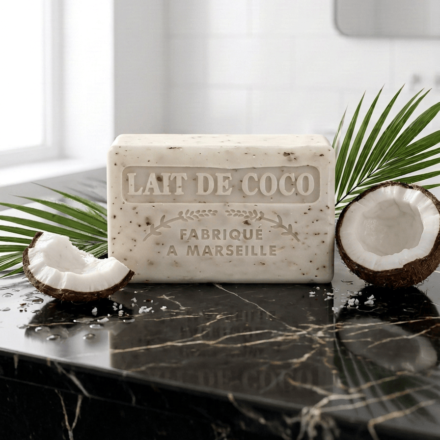 Coconut Milk (Lait de Coco) French Soap 125g