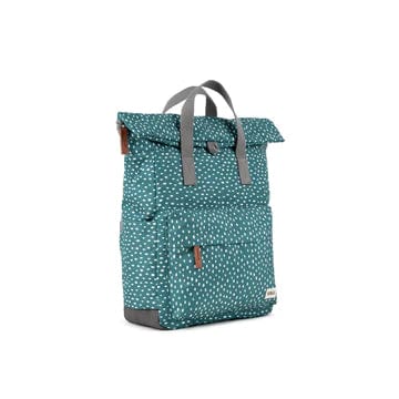 Roka Canfield B Medium Sustainable Canvas Limited Edition Rucksack, Drizzle Sage