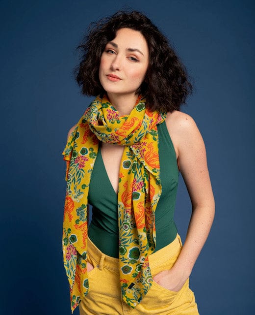 Cotton Scarf/Sarong 180x110cm Swainston Gold