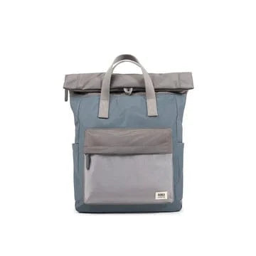 Roka Canfield B Grey Tonal Recycled Nylon Rucksack