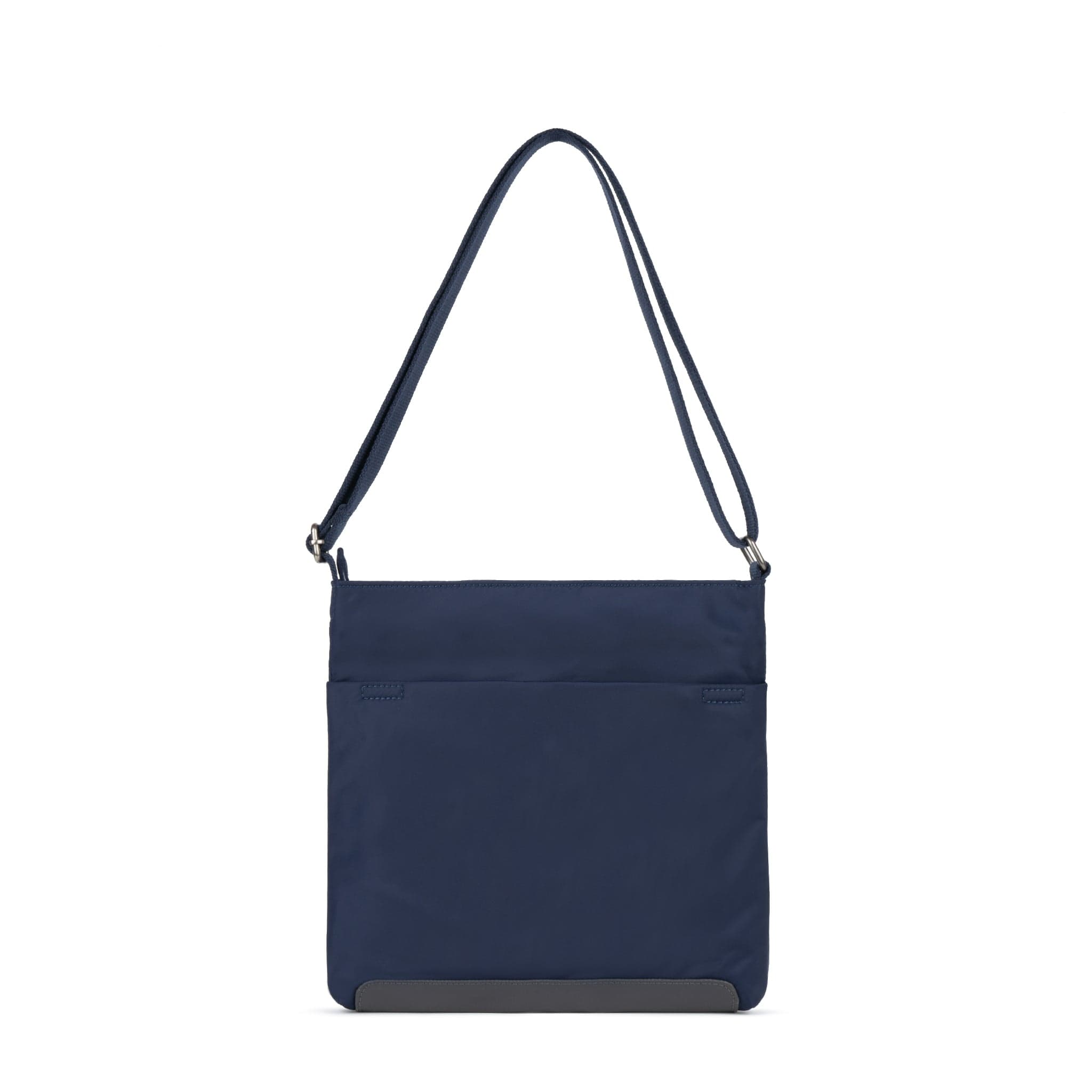 Roka Kennington B Indigo Tonal Recycled Nylon Crossbody Bag, Back