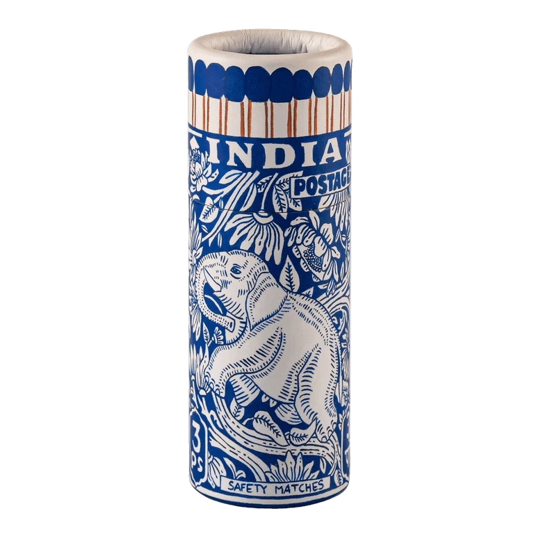 Elephant Stamo Cylinder Matches, Small