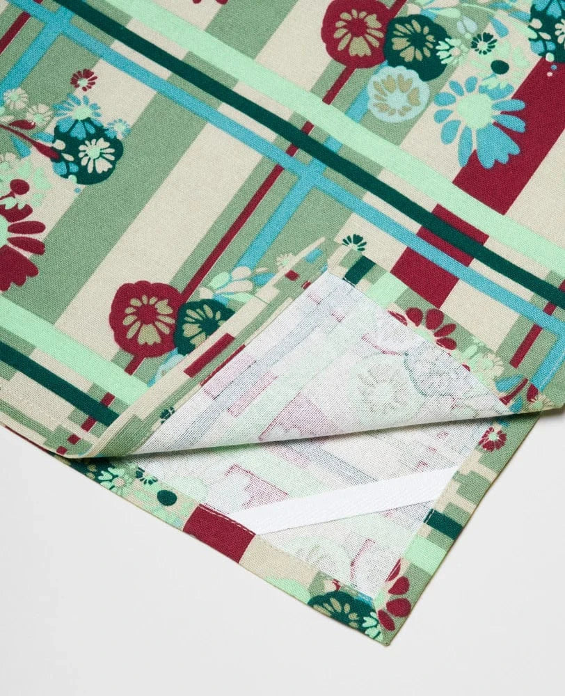 Organic Cotton Tea Towel, Dundee Sage