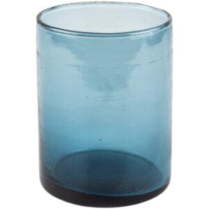 Ava Smoke Blue Drinking Glass